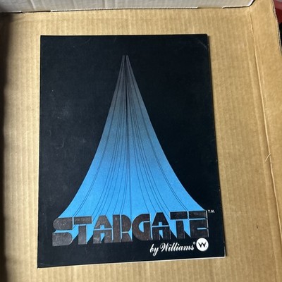 nos Original Factory Stargate 2 Page Williams  arcade Video game flyer