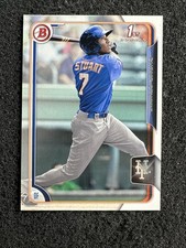CHAMP STUART #BP59 2015 Bowman Baseball QTY New York Mets