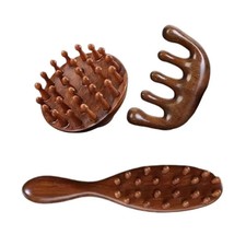 Scalp Relax Meridian Massage Comb Sandalwood Blood Circulation Sandalwood Hair C