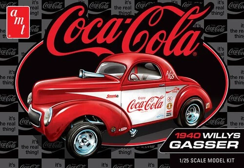 1940 Willys Coupe (Coke Race Team) AMT Model Kit [New Toy]