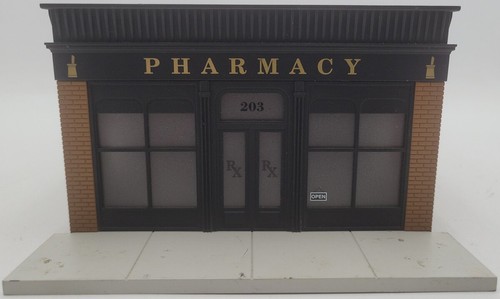 Edificio de farmacia Lionel 6-34128 O montado EX | Condition: Used