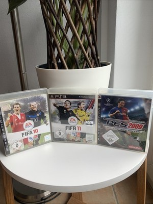 PS3 FIFA 10 + FIFA11 + Pro Evolution Soccer 2009 ( PES 2009 )