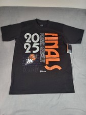 WNBA Phoenix Mercury 2025 Finals Shirt Women Medium Black Lightweight Crew Neck