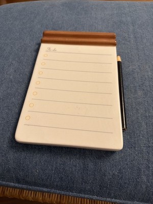 Never Ending To Do Notepad   Ceramic List Maker Wipeable With Non Perm Marker