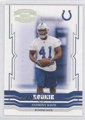 2005 Donruss Throwback Threads 46/99 Anthony Davis #197 Rookie RC 06st