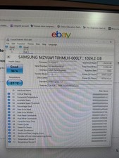 SAMSUNG 1TB SSD-MODEL MZ-VLW1T00 SSD- 96% HEALTH