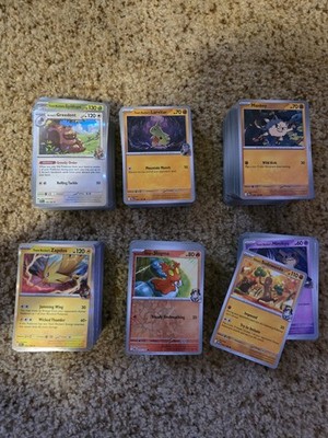 Pokemon Destined Rivals ~500 Commons/Uncommons/Reverse Holos/Rares