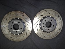 Ecs Drilled And Slotted 2-piece Front Brakes 350x34 Ecs Part 2493799 Ecs Drilled And Slotted 2-piece Front Brakes 350x34 Ecs Part 2493799