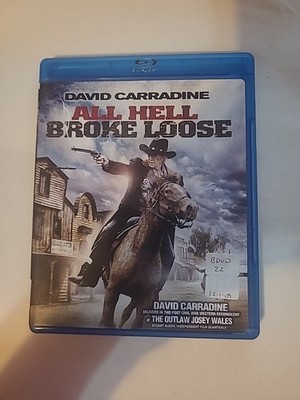 All Hell Broke Loose (BLU-RAY, 2008) - David Carradine
