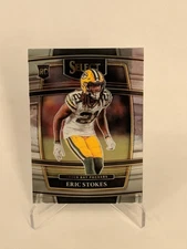 2021 Panini Select - Concourse Eric Stokes #88 Silver Prizm (RC)