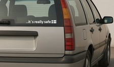 Volvo Aufkleber Sticker Car safe