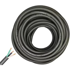 35 Ft. 14/3 14-Gauge 3 Conductor 300-Volt Black SJOOW Cable Cord