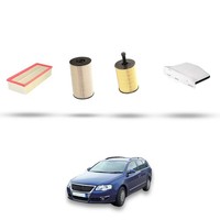 Hoffcar Set Service - 4 Filter FüR VW Passat(3C2,3C5) 2.0 Tdi 90Kw Von 2005 A