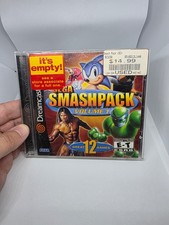 Sega Smashpack Volume 1 (Sega Dreamcast, 2001) GameStop copy FREE SHIPPING