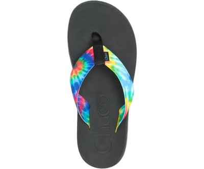 Chaco Women's Chillos Flip Flops Dark Tie Dye Size 7