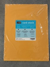 Stampin' Up 8.5 x 11 Cardstock Paper Marigold Morning 11 sheets 106674