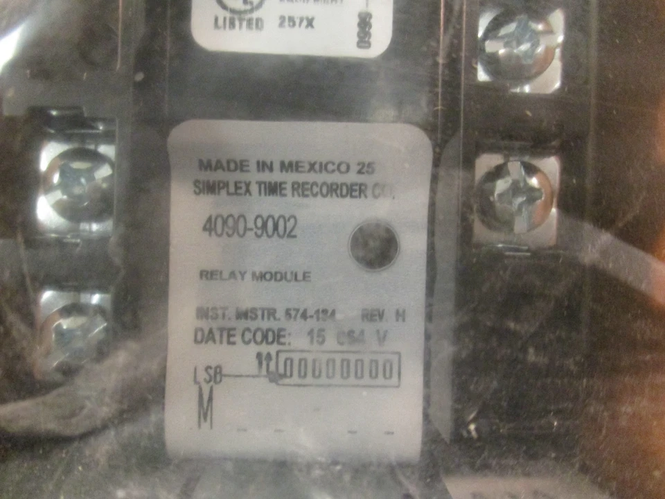Lot of (2) Simplex 4090-9002 Individual Addressable Relay Module, IDNET 0617950 - Image 2 of 4