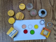 Vintage Camera Filters Adapters Lot Kodak Series V / VI / Type F
