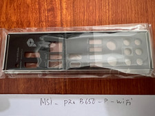 MSI IO SHIELD FOR MSI PRO B650-P WIFI ,ORIGINAL