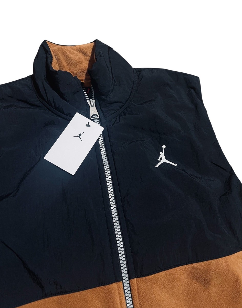 Nike Air Jordan Essentials Vest Men Size Small british brown