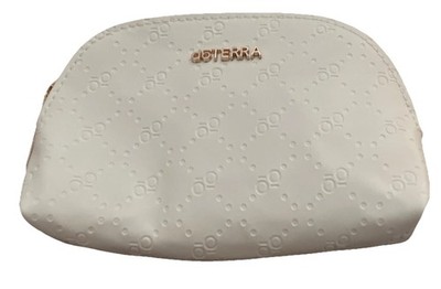 Cream doTERRA Essential Oil Storage Case Pouch Wallet Zip Travel Bag