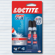 Super Glue 0.07 oz. Liquid Clear Tubes 2-Pack 