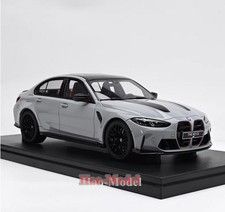 GT SPIRIT 1/18 BMW M3 CS M power Resin Diecast Car Model Hobby adults Gifts Gray