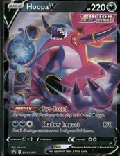 Carte promozionali Pokemon TCG Hoopa V Holo SWSH: Spada e Scudo SWSH176 NM
