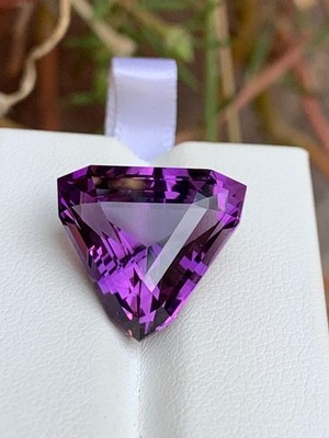 Natural Amethyst Best Color Luster Brilliant Cut Top Quality from Africa
