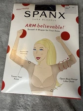 Spanx Black ARM-believable Shaper For Your Arms 3X