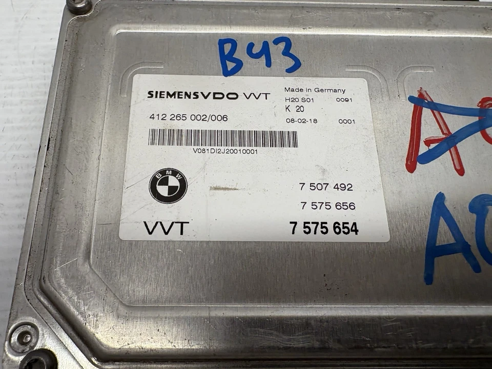 OEM 2002-2005 BMW 745Li 4.4L VVT MÓDULO DE CONTROL VALVETRONICS Foto 4 de 4