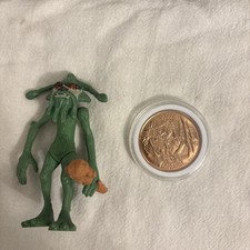 Kenner 1985 Star Wars Ewoks Dulok Scout Action Figure VTG Complete w Coin