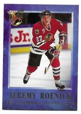 JEREMY ROENICK 1992-93 FLEER ULTRA PERFORMANCE HIGHLIGHTS CARD NM-MT CONDITION