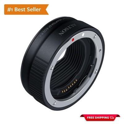 Upgrade Your Canon Experience with EF-EOS R Adapter - Auto Focus & Stabilization