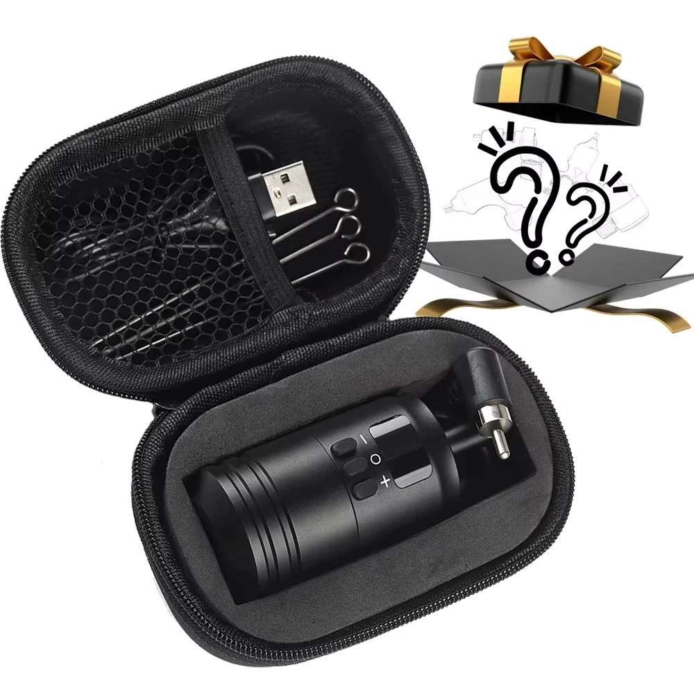 Ambition 1600mAh Wireless Tattoo Battery Grip Power RCA Interface 34mm Motor image 2