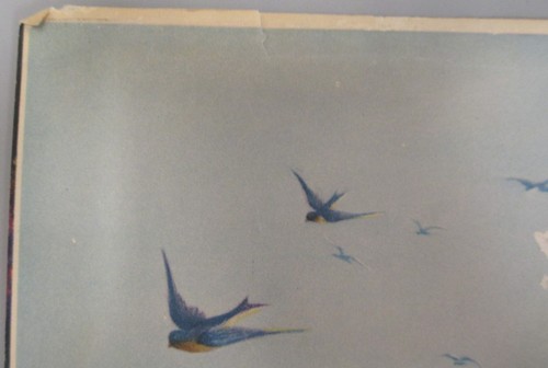 OLD VINTAGE SIGNED PRINT ADELAIDE HIEBEL "IT"S BLUEBIRD TIME", SIZE 14 X 10 3/4" - Picture 15 of 16