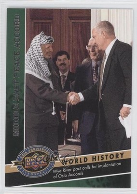 2009 20th Anniversary Retrospective Benjamin Netanyahu Yasser Arafat #1228 0ad