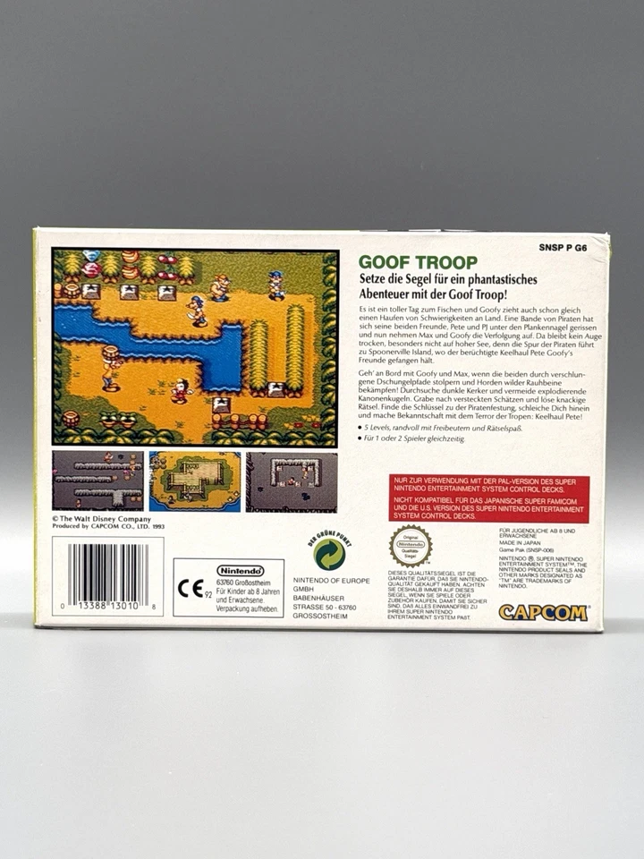 Goof Troop SNES OVP Zustand: Gut - Bild 2 von 4