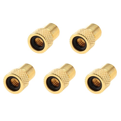 5 Pcs Bicycle Air Valve Conversion Nozzle Threadless Gas Converter | eBay