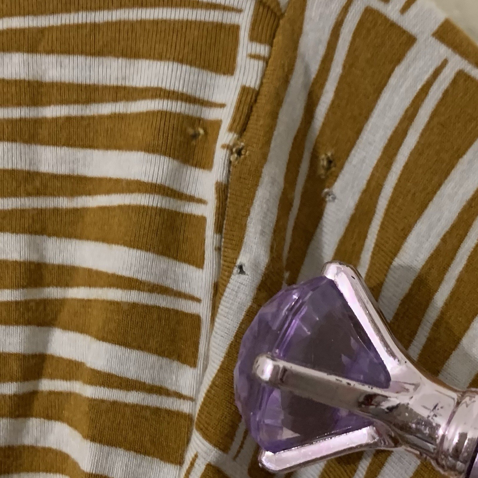 Missing Polynesia Women’s Wrap Blouse 1 Yellow Go… - image 6