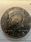 1972 D KENNEDY HALF DOLLAR  AVE CIRCULATED / CHEAP / CHECK IT OUT / WOW / # 444