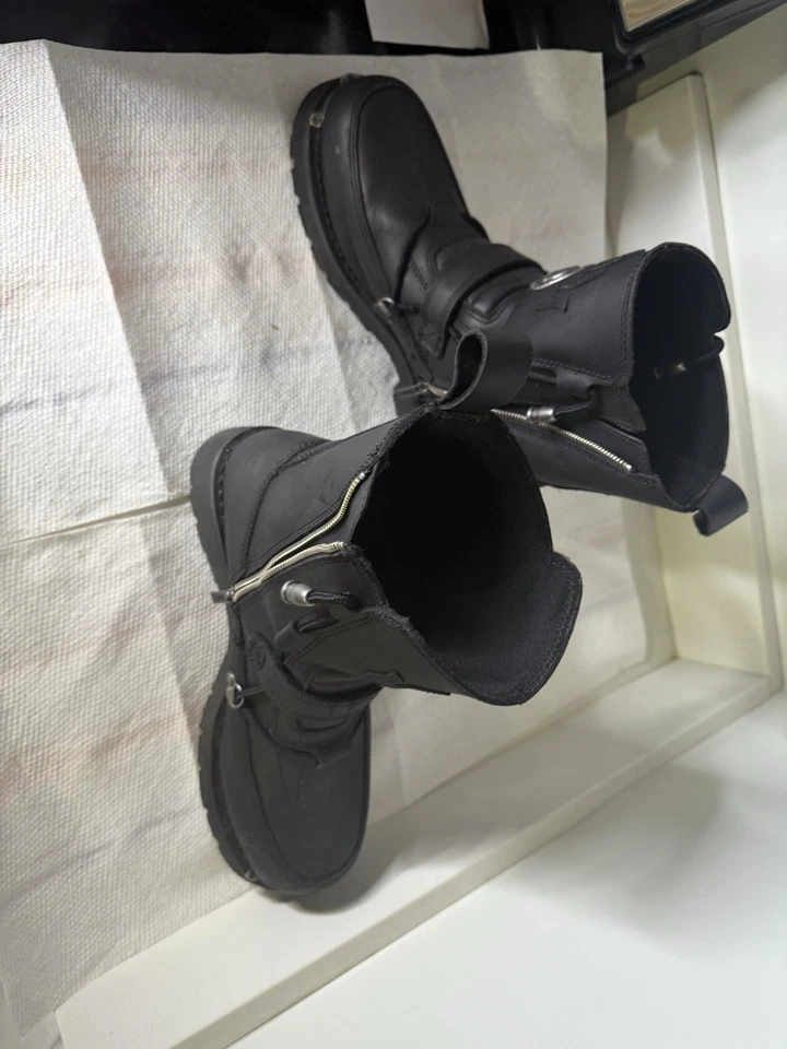 Harley Davidson Riding Boots Size 12 Black Excellent Condition Fast Ship 🚀 - Image 4 of 4
