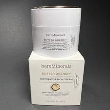 bareMinerals Butter Drench Restorative Rich Cream Full Regular Size 1.7 oz