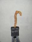 VINTAGE KENNER STAR WARS YODA 1980 LIGHT BROWN CANE GIMMER STICK ACCESSORY PART