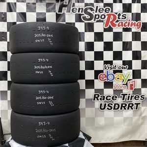 393-4 USDRRT HOOISER DOT Road Race Tire 205/50-ZR15 SM7.5