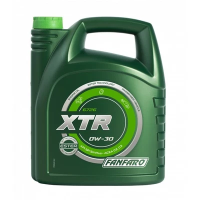 5 Litres FANFARO 6726 XTR SAE 0W-30 Huile Moteur - Photo 1/3