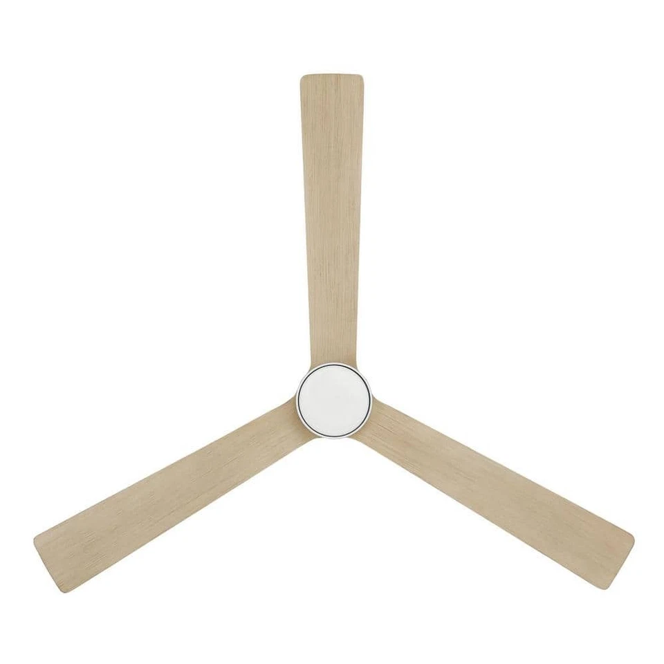 Ryland 52 in. Smart Indoor/Outdoor Matte White Ceiling Fan Adjustable White LED - Image 3 of 4