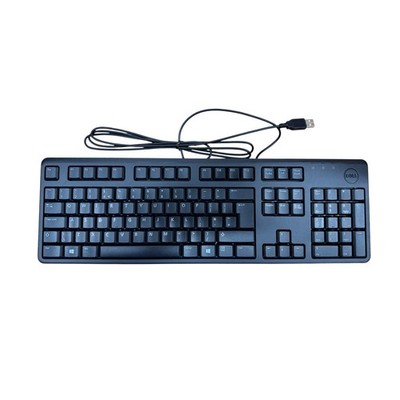 Dell KB212-B Kabelgebundene USB Tastatur UK QWERTY Schwarz Original (Neu)