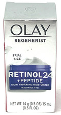 Olay Regenerist Retinol 24  Peptide Night Hydrating Moisturizer NIP 0.5 fl oz