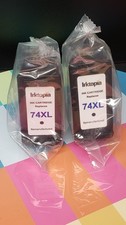 2PK Compatible With HP 74XL Black Ink Cartridge HP Officejet J5725 J5730 J5738